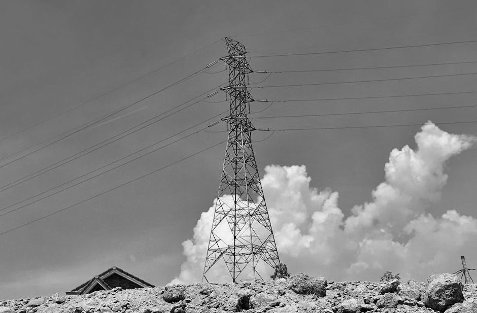 Power infrastructure representing support network